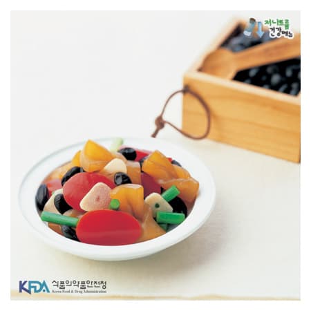 곤약 콩조림