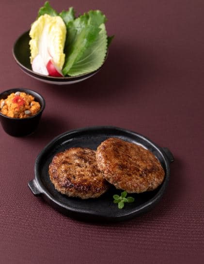 담양식떡갈비&야채쌈