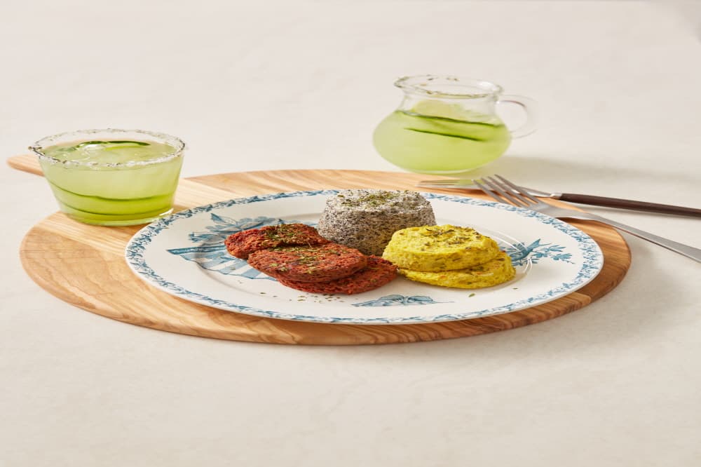 세 가지 맛 공기과자