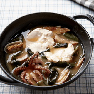 해물순두부된장찌개