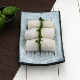 곤약 백김치 말이