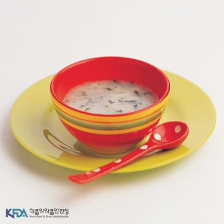 시금치 배 미음